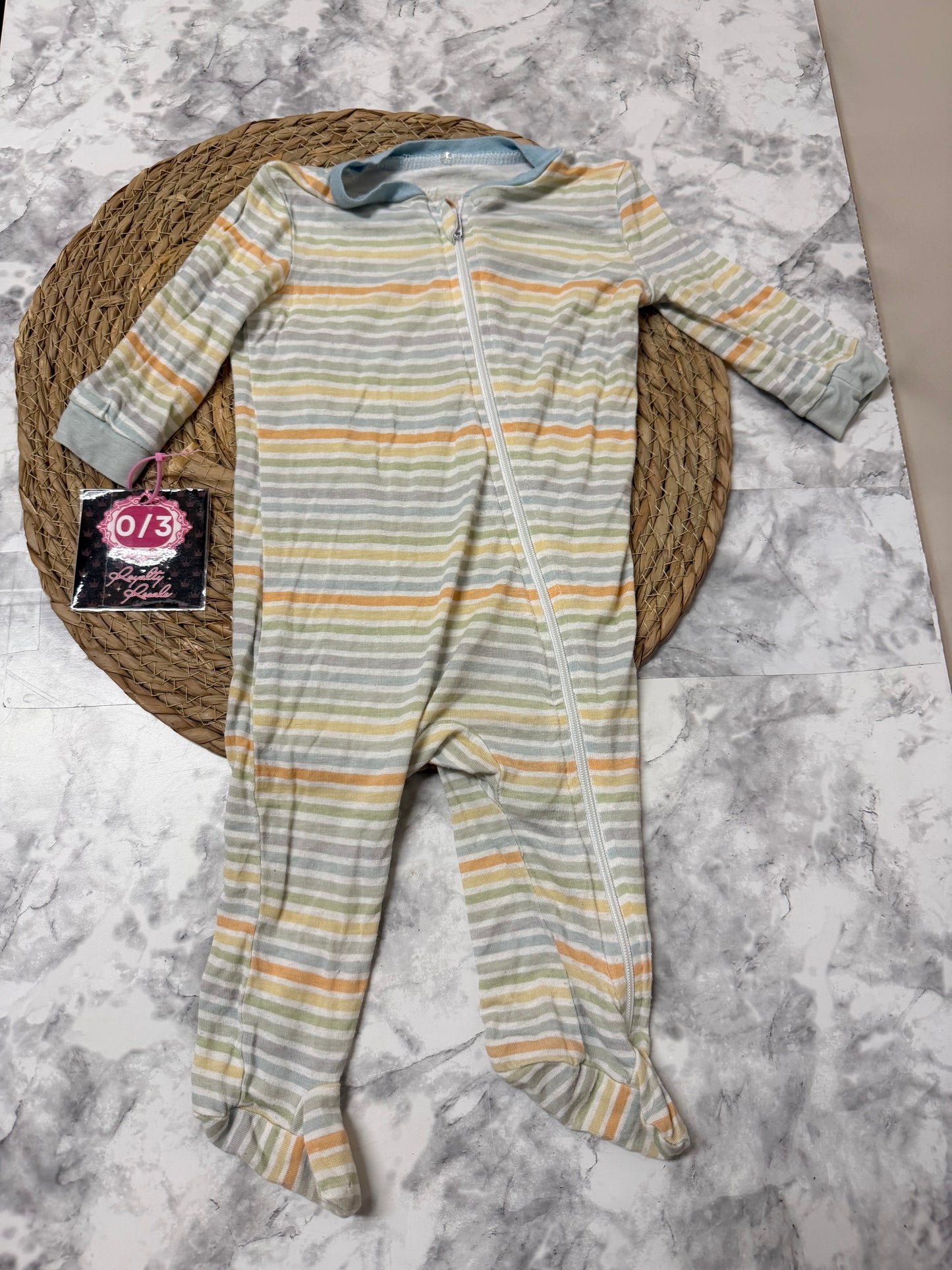 0/3m striped sleeper