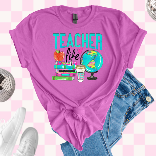 Teacher life tshirt