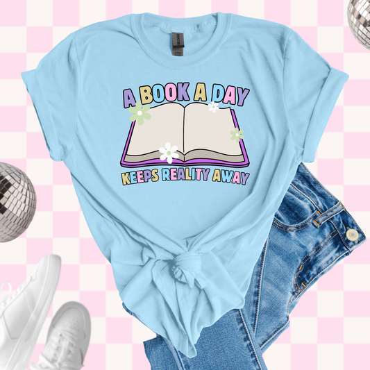 A book a day tshirt