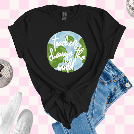 Change the world tshirt