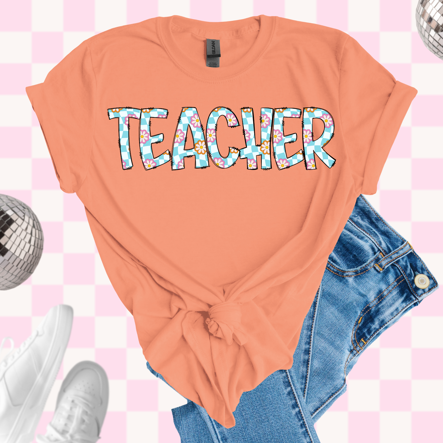 Spring teacher shirt