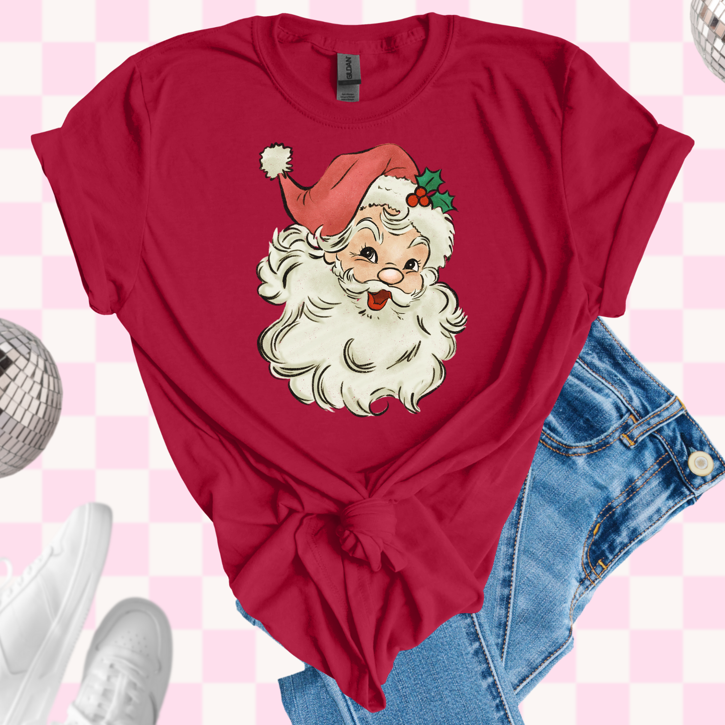 Vintage Santa shirt