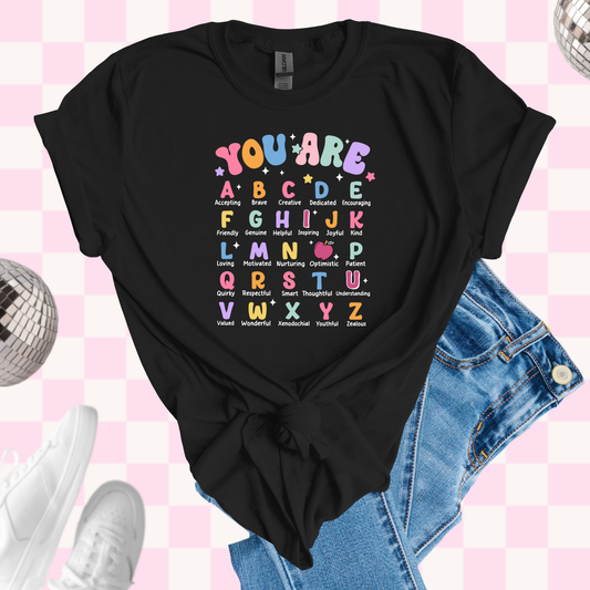 You are tshirt