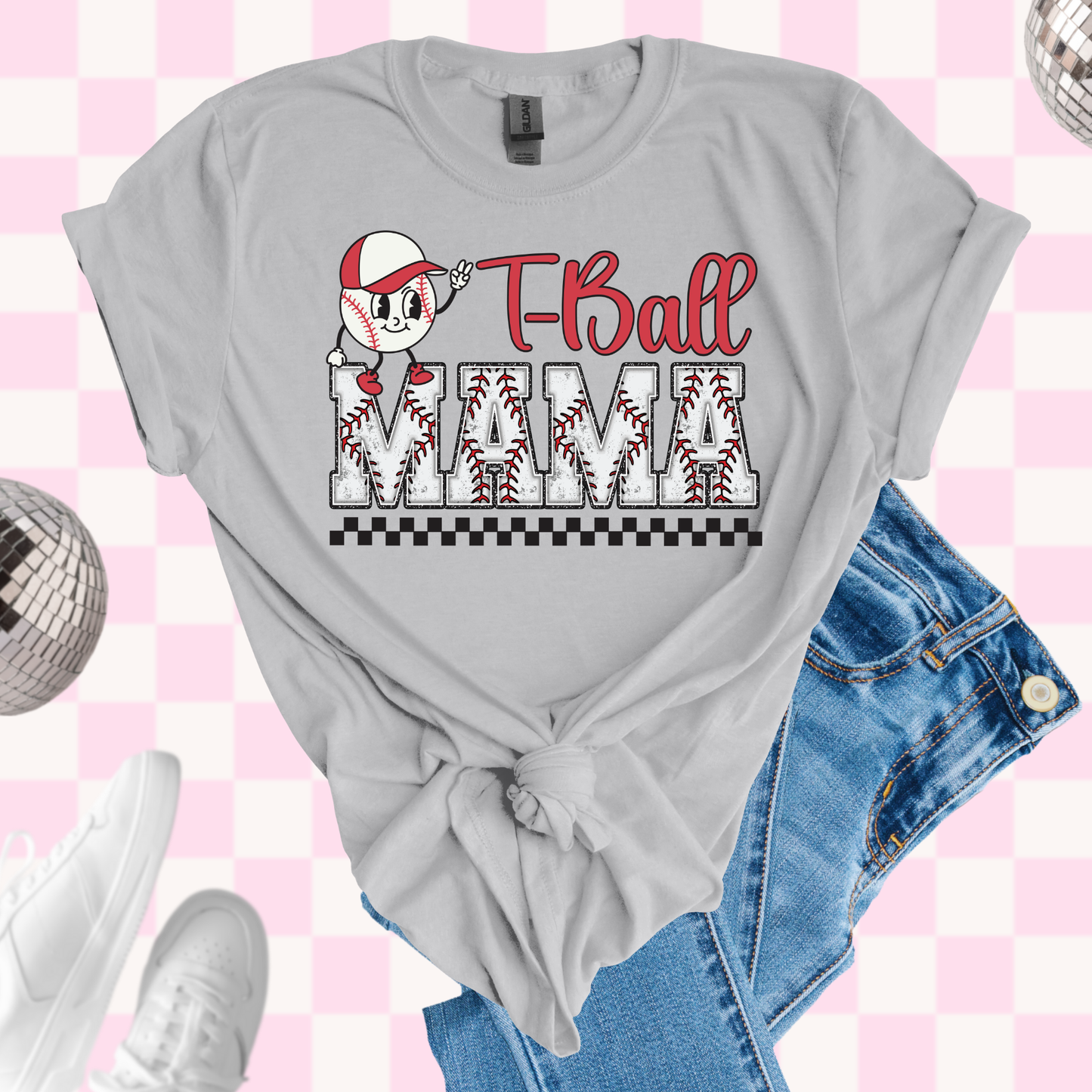 T-ball mama tshirt