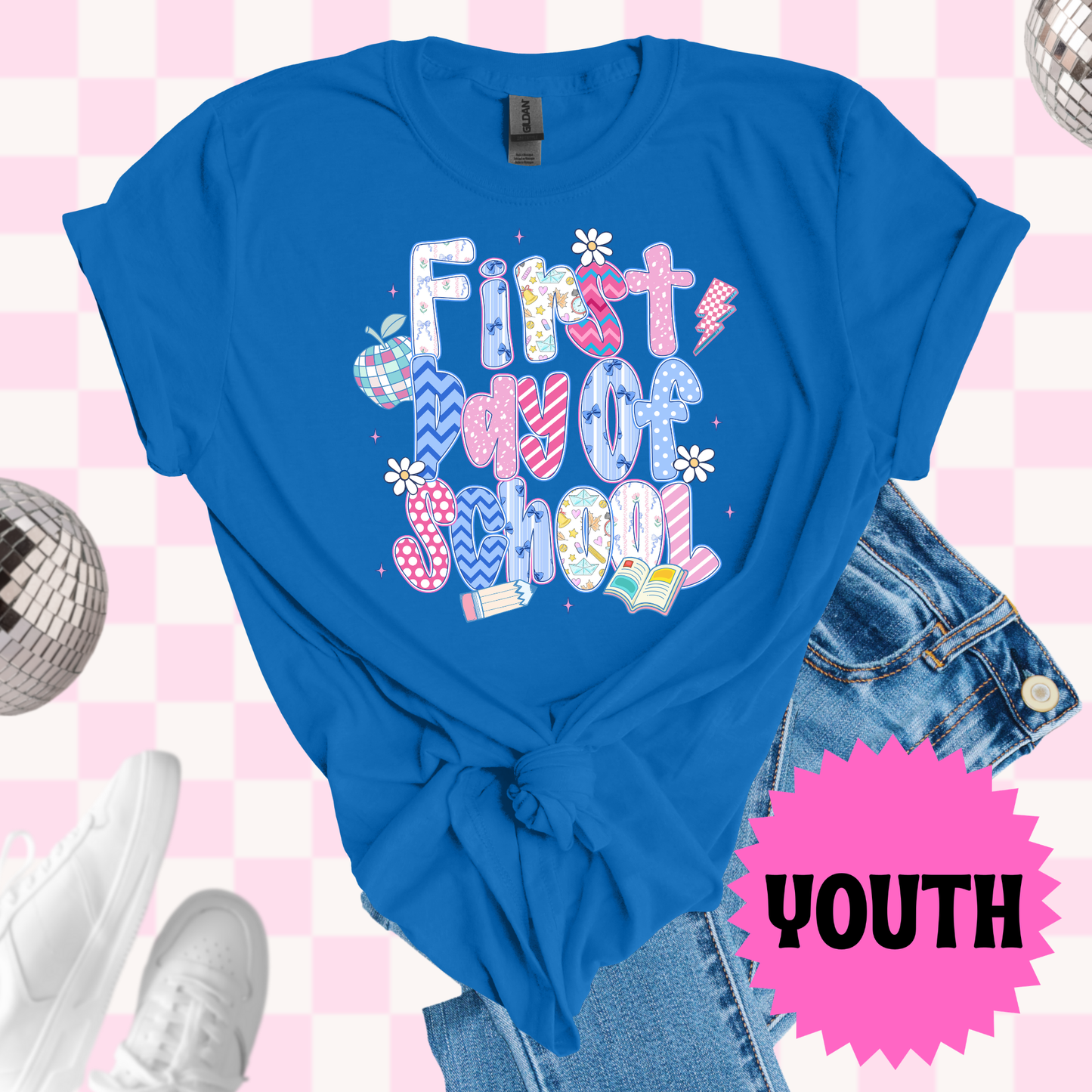 First day of school tshirt