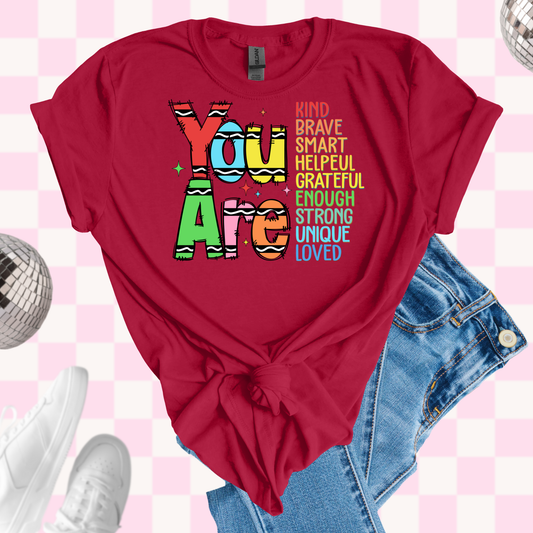 You are tshirt