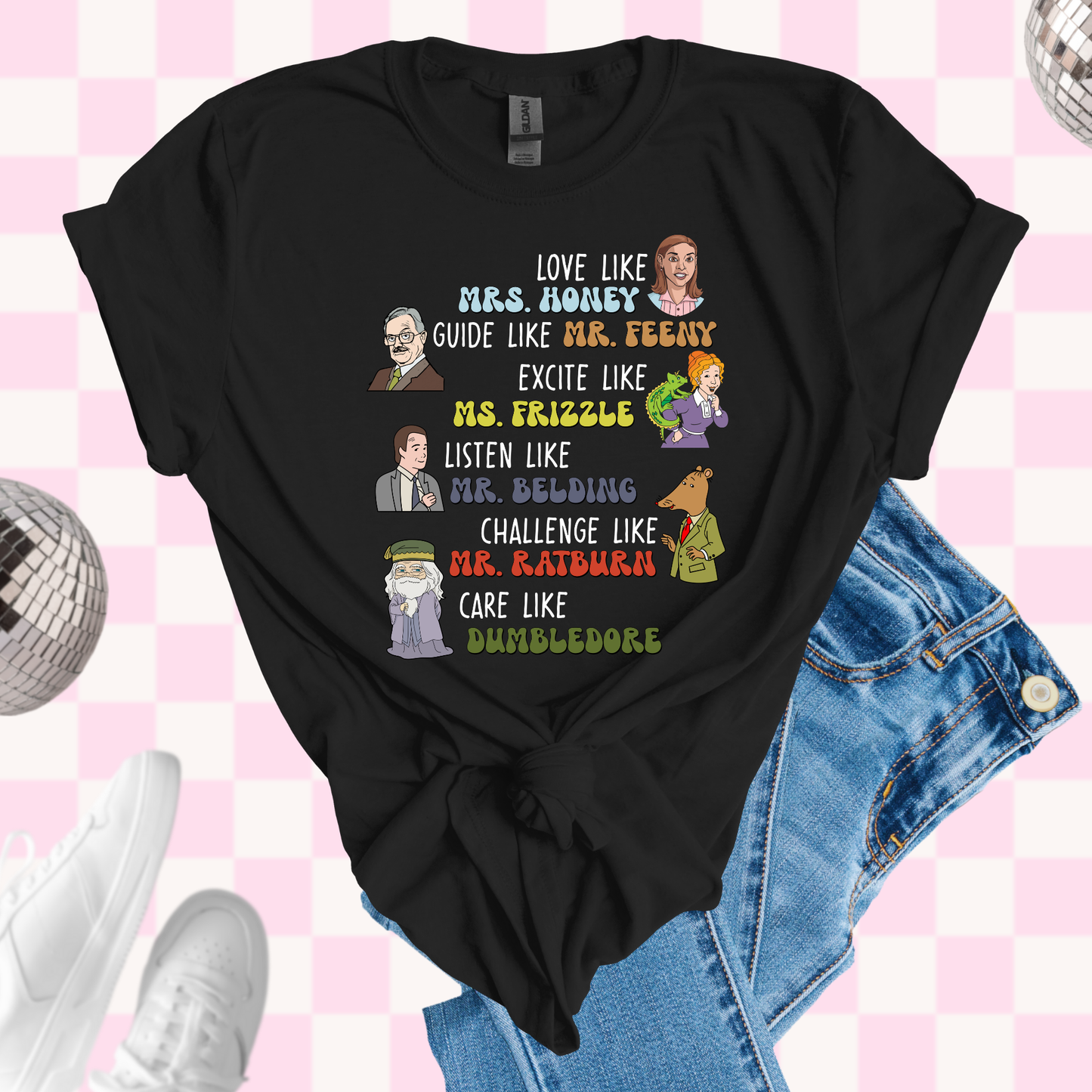 Be like Characters shirt