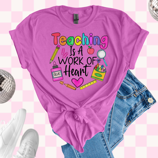 Work of heart tshirt