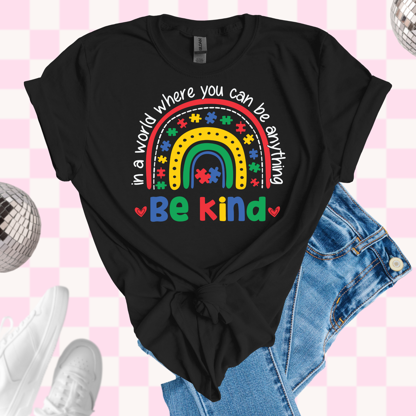 Be kind rainbow tshirt