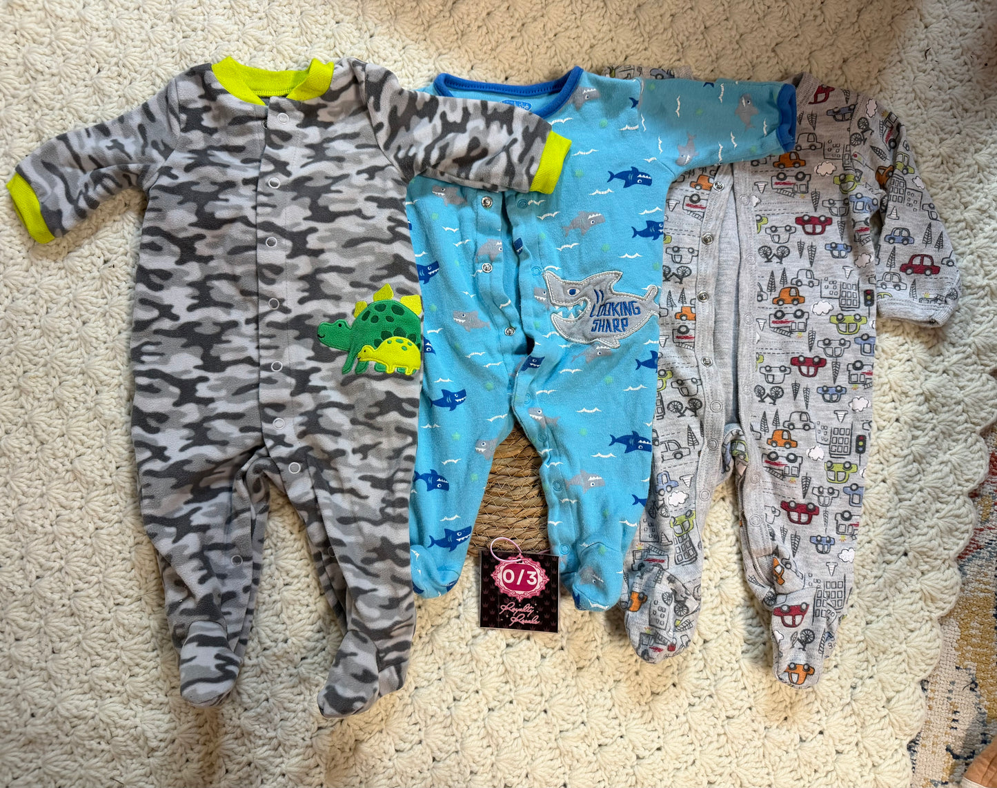 0/3m sleepers set