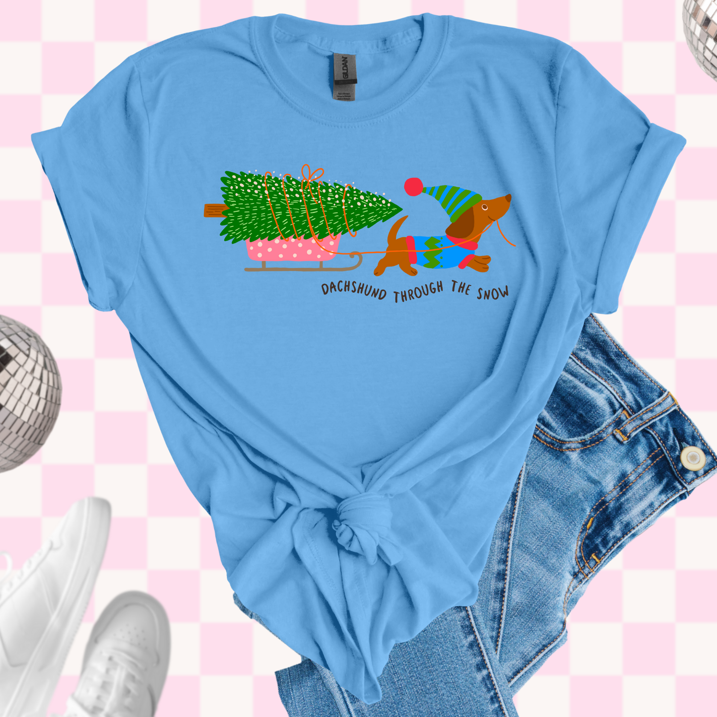 Dachshund through the snow shirt