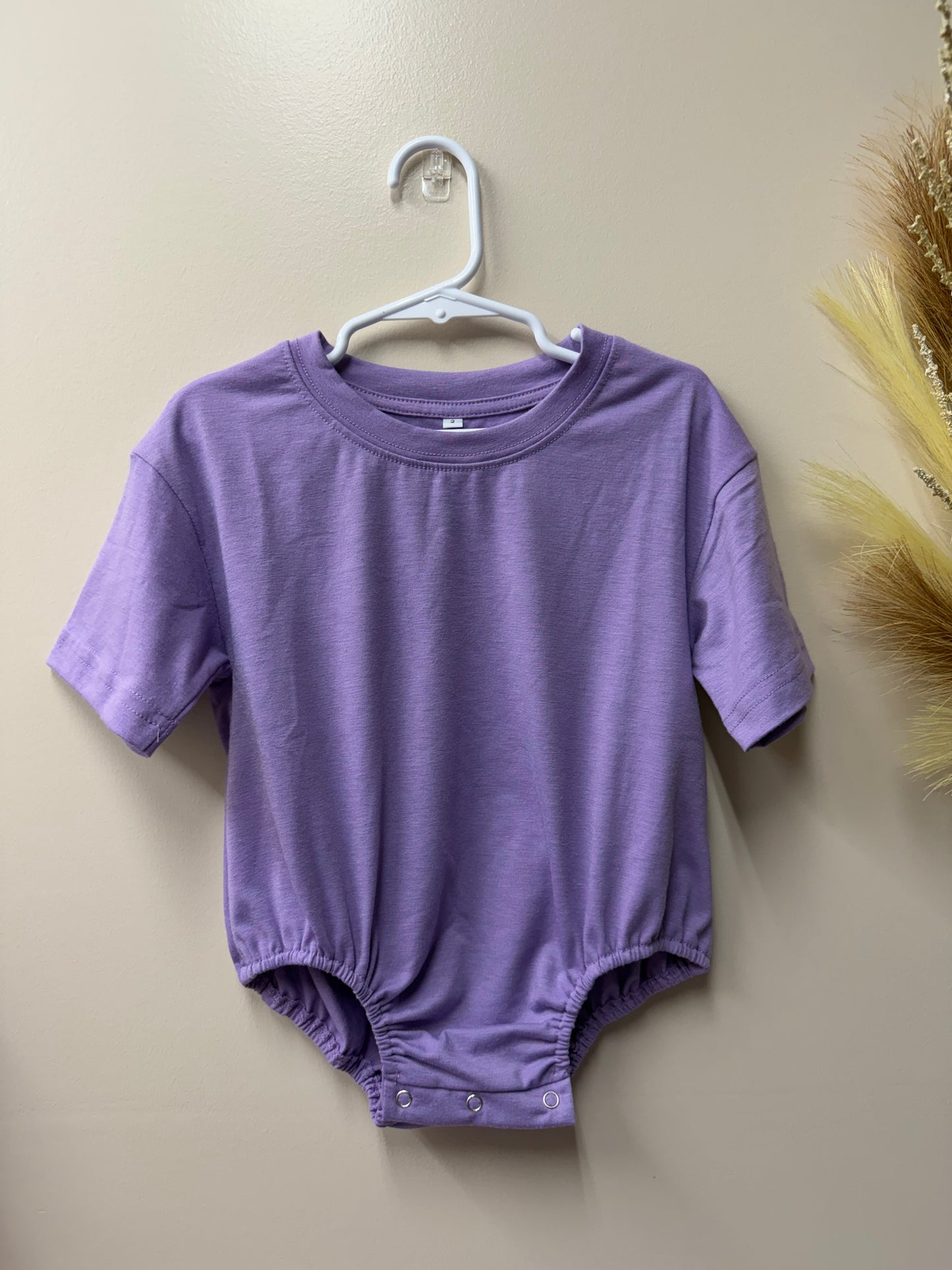 Purple Bubble Romper
