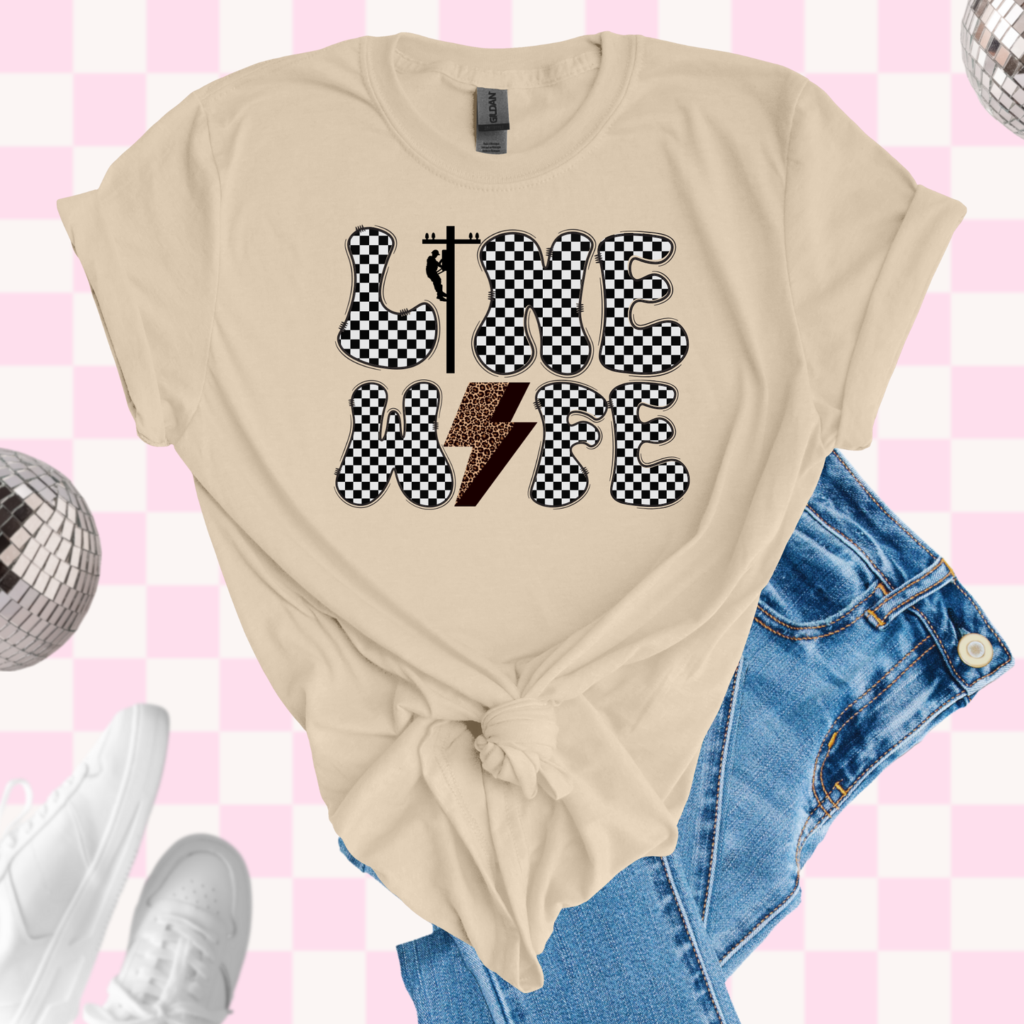 Line wife tshirt