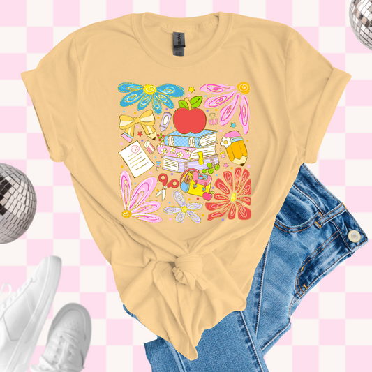 Preppy teacher tshirt