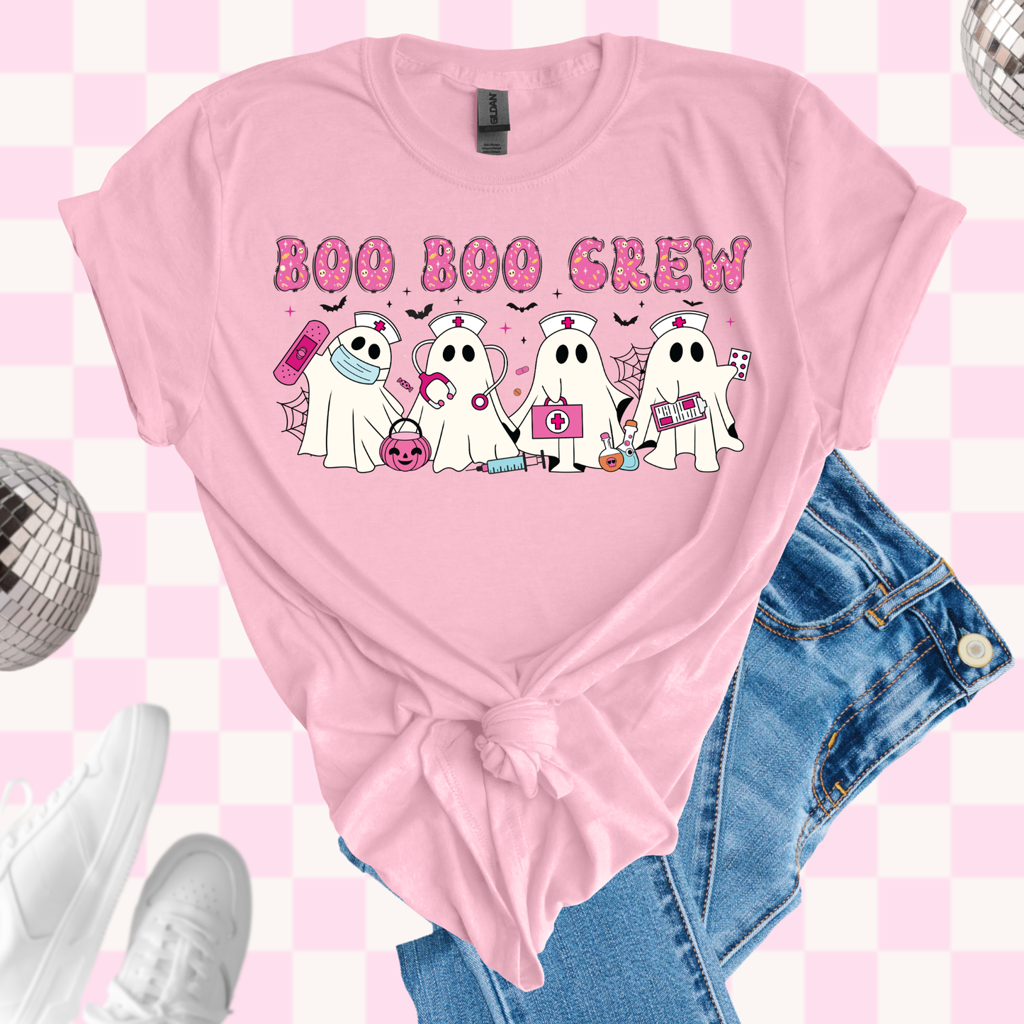 Boo boo crew tshirt