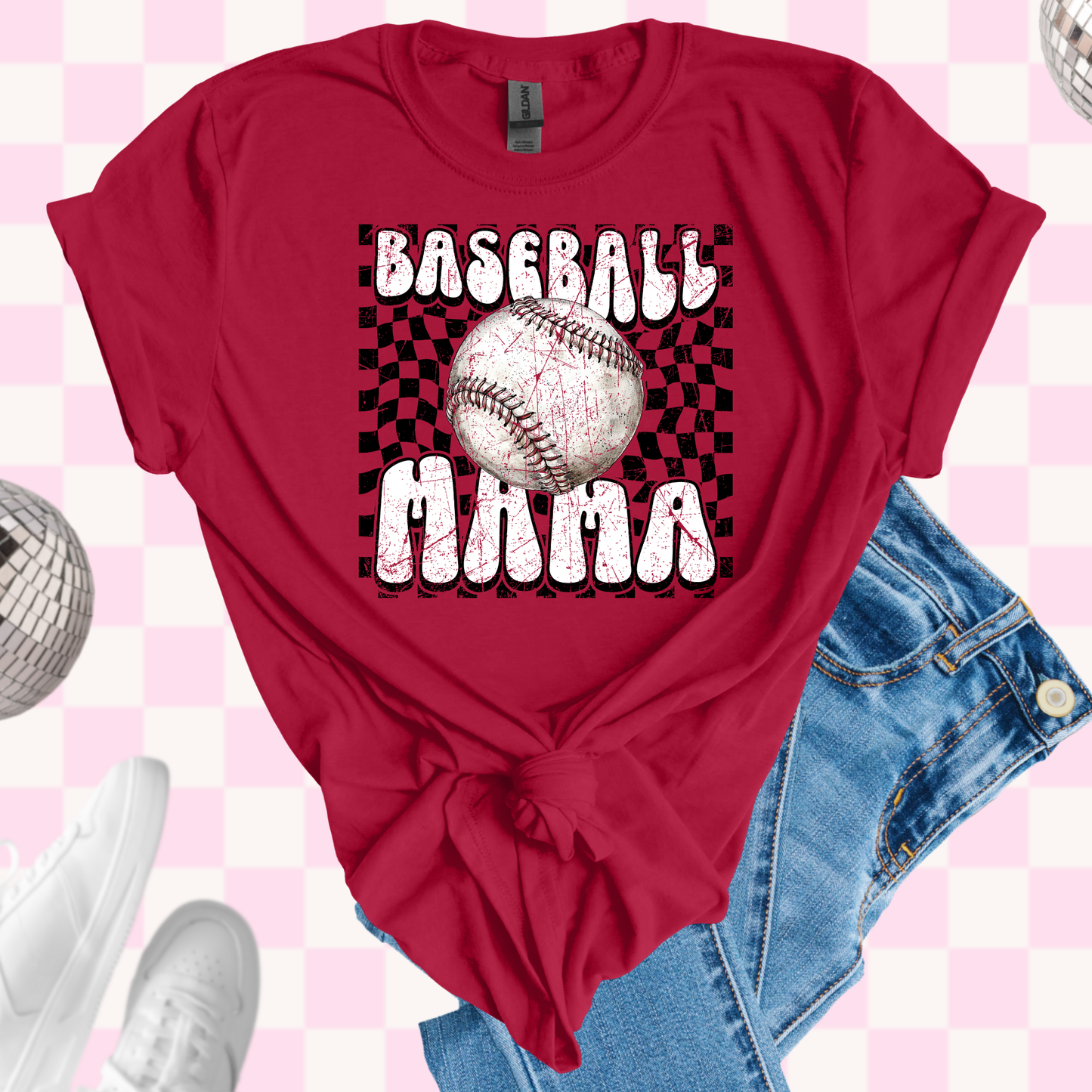 Baseball mama shirt