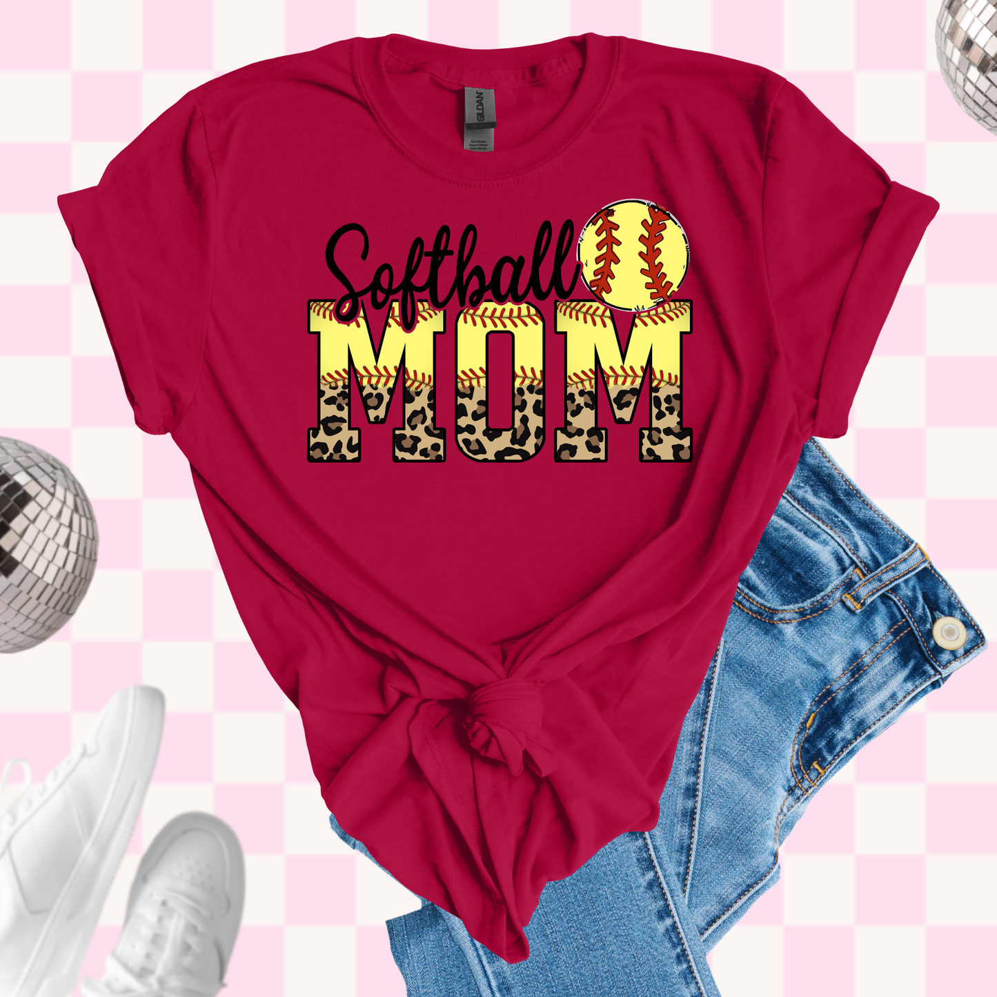Softball mom tshirt