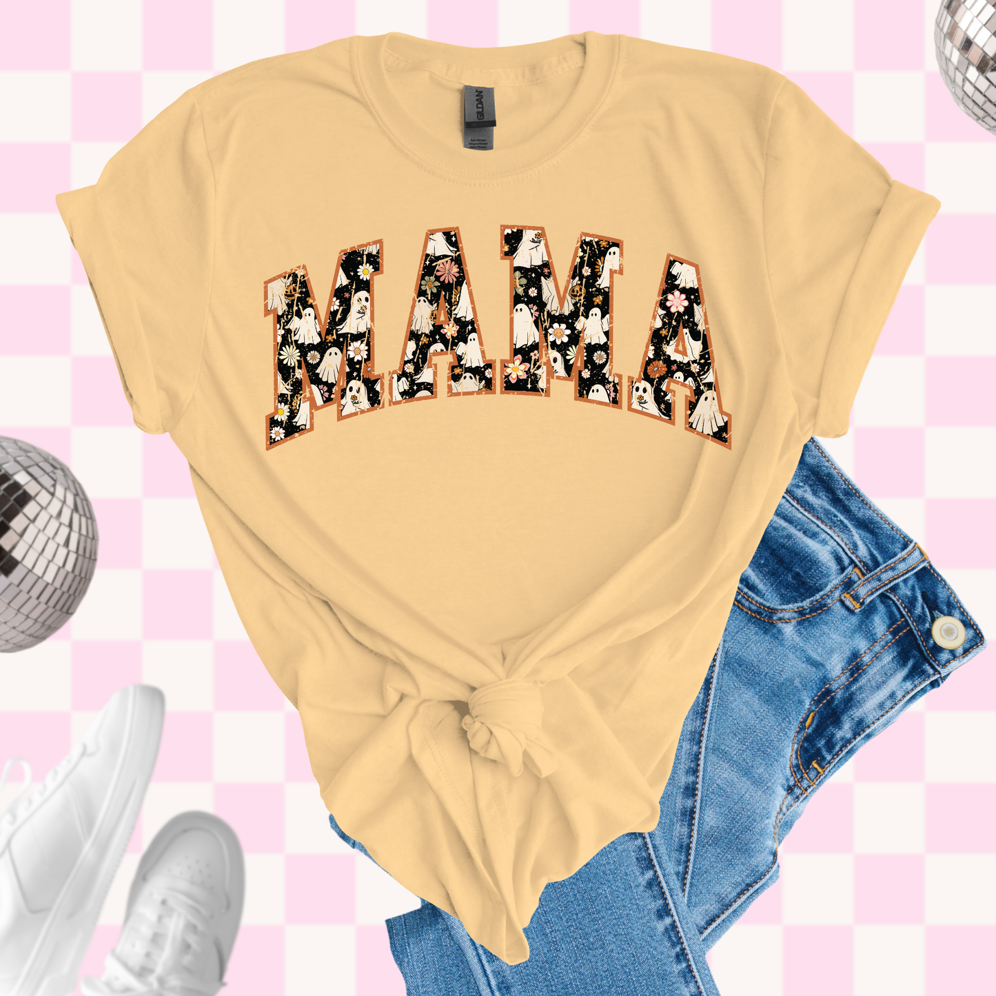 Halloween mama tshirt