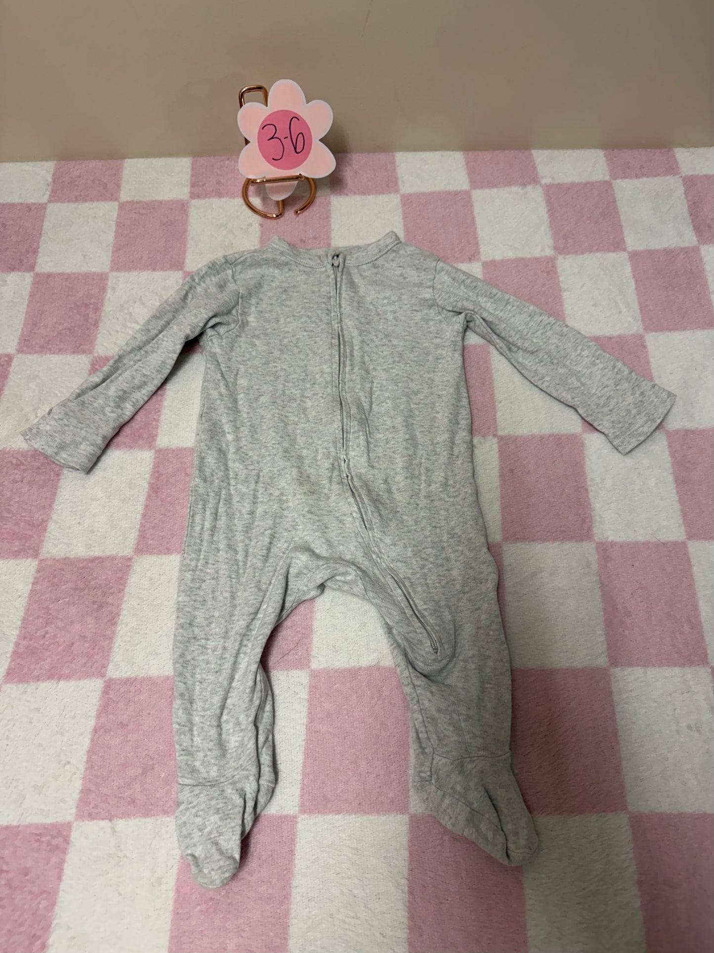 3/6m gray sleeper