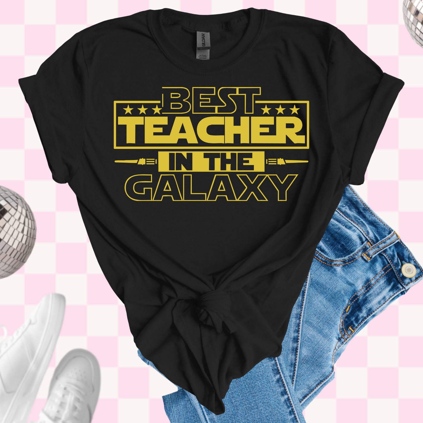 Best teacher in the galaxy tshirt