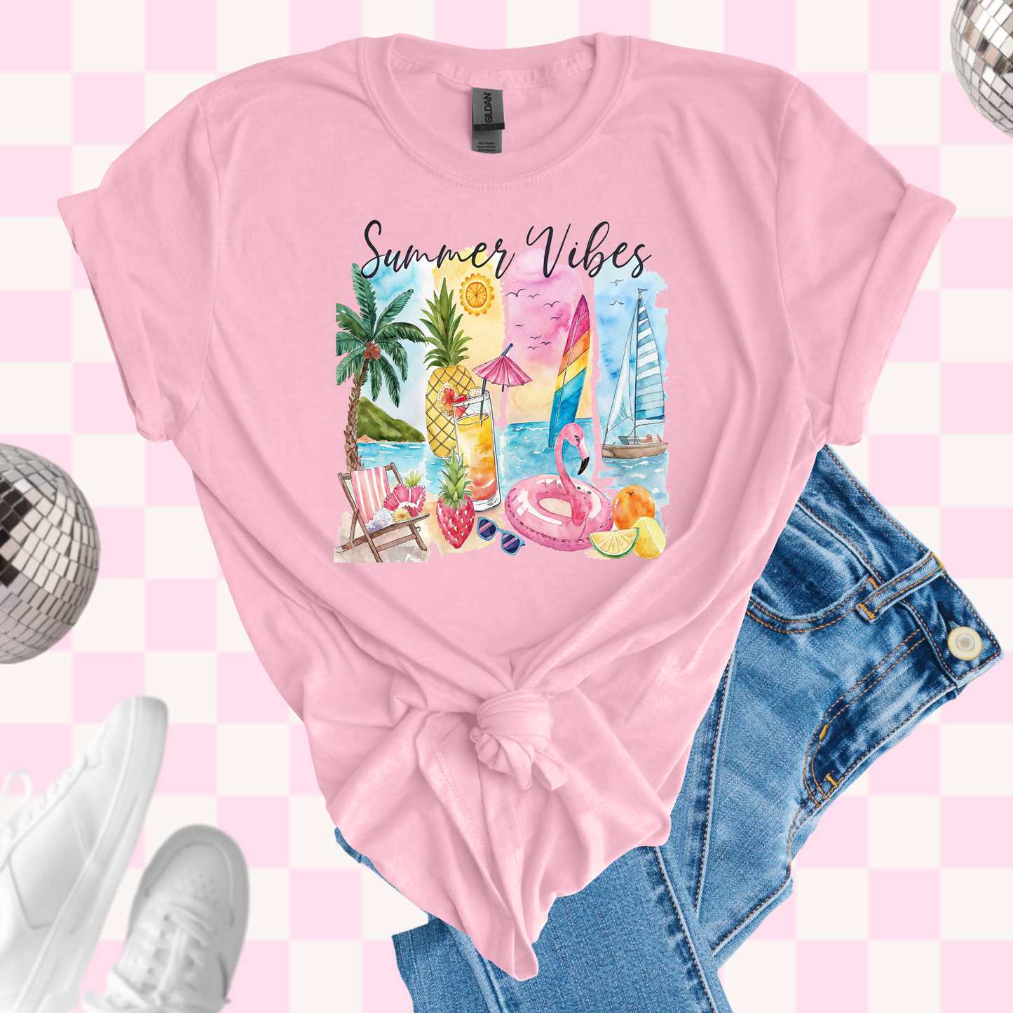 Summer vibes tshirt