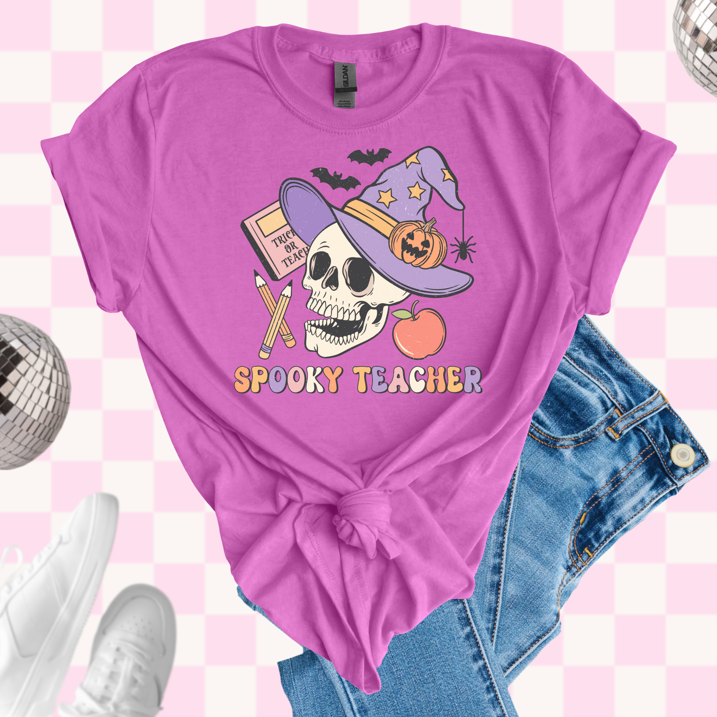Spooky teacher tshirt