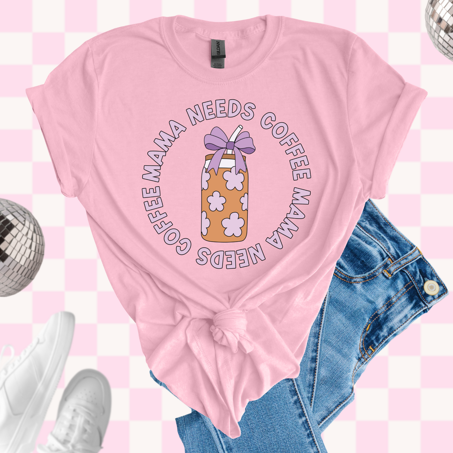 Mama needs coffee tshirt