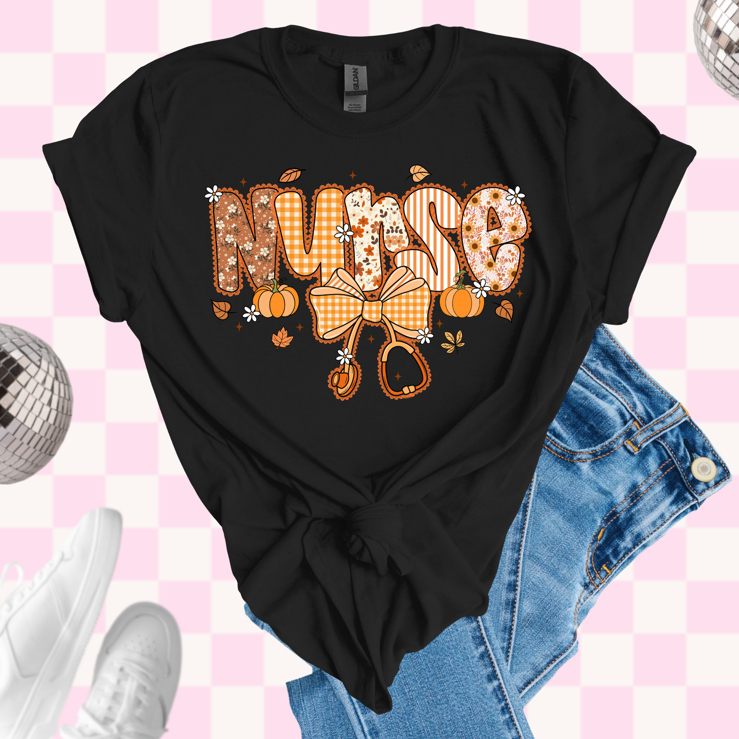 Fall nurse tshirt
