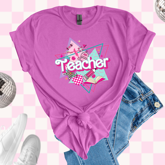 Teacher barbie inspo tshirt