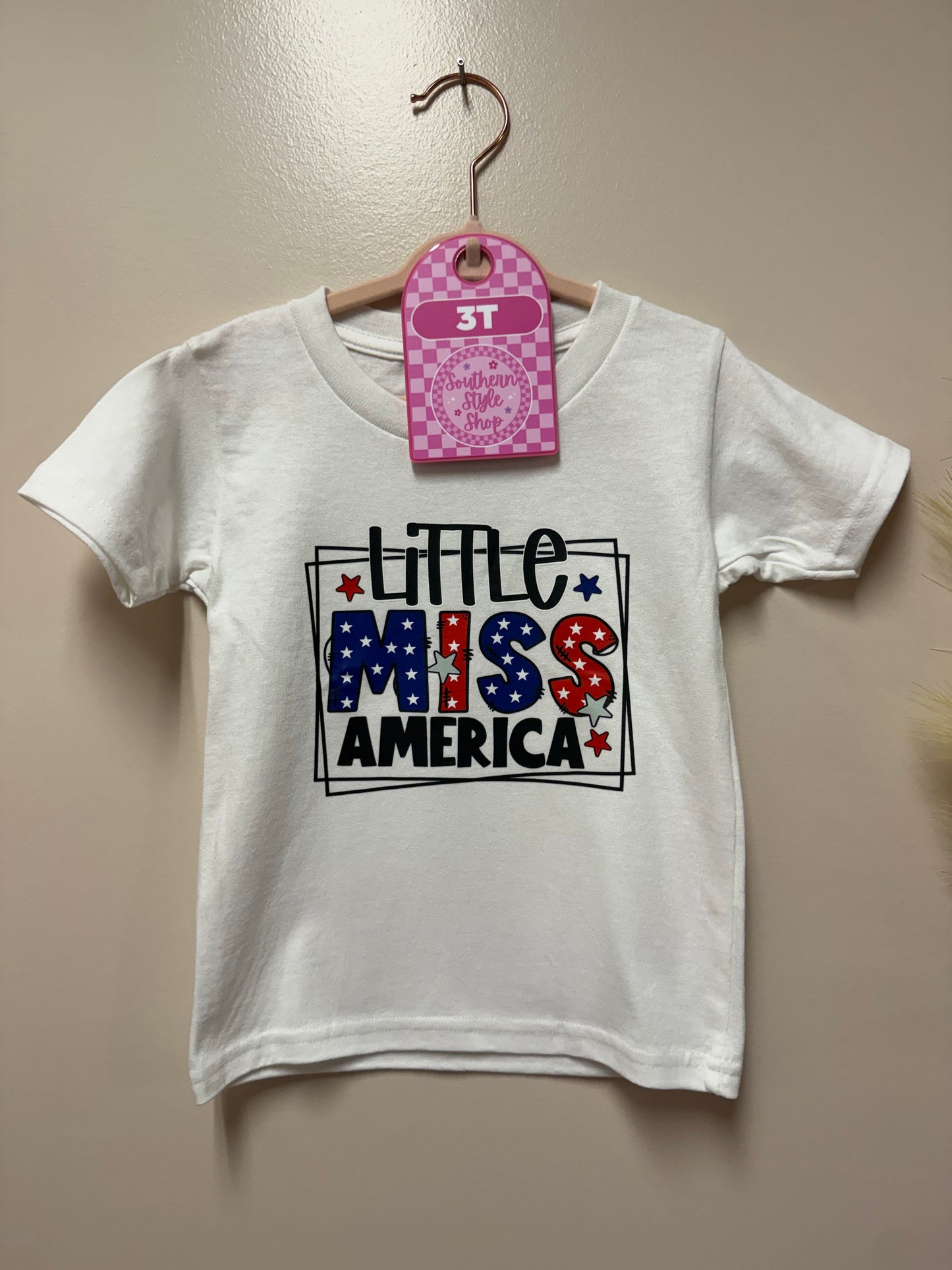 3T Miss America tshirt
