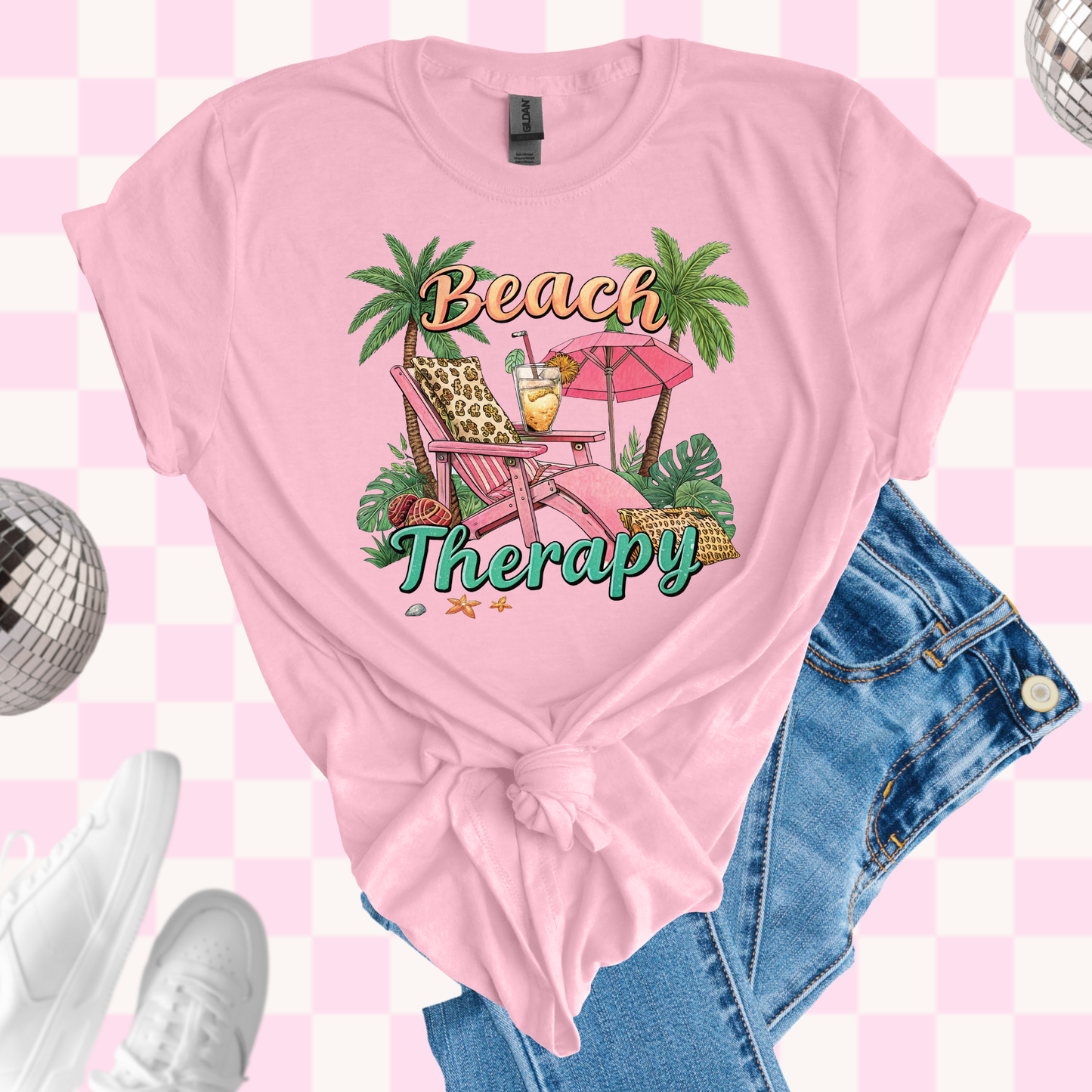 Beach therapy tshirt