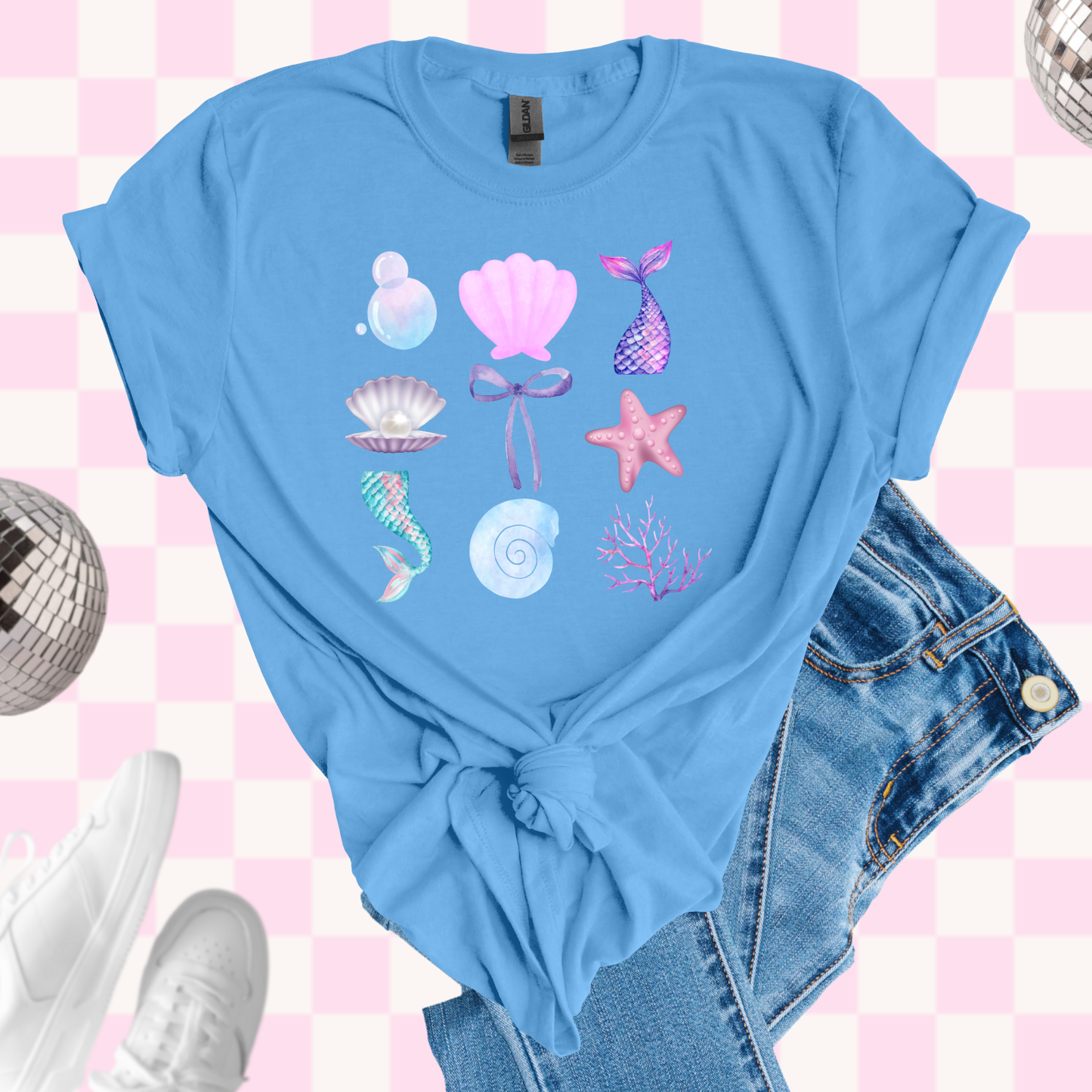 Mermaid coquette tshirt