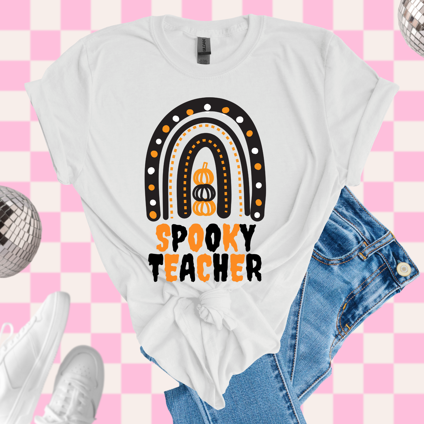 Spooky teacher tshirt