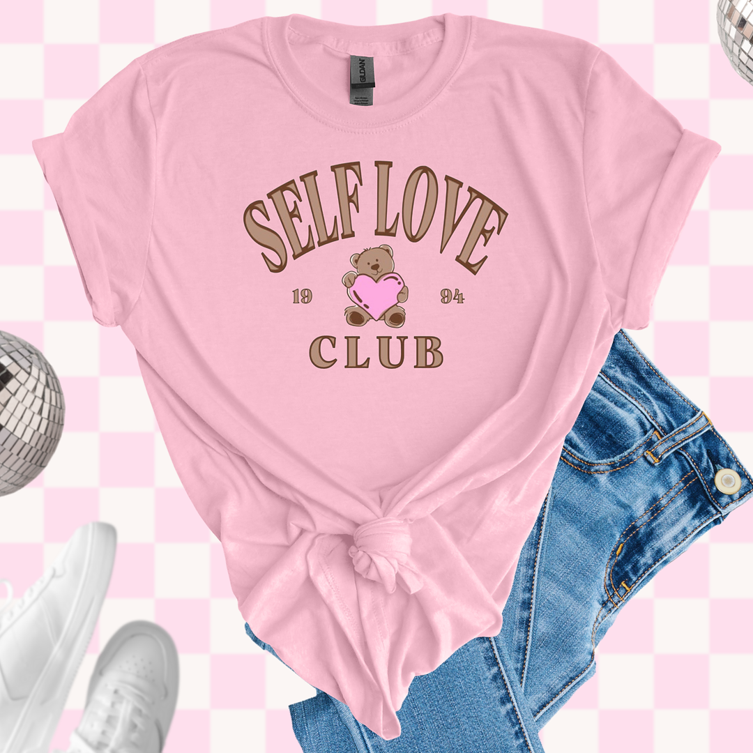 Self love club tshirt