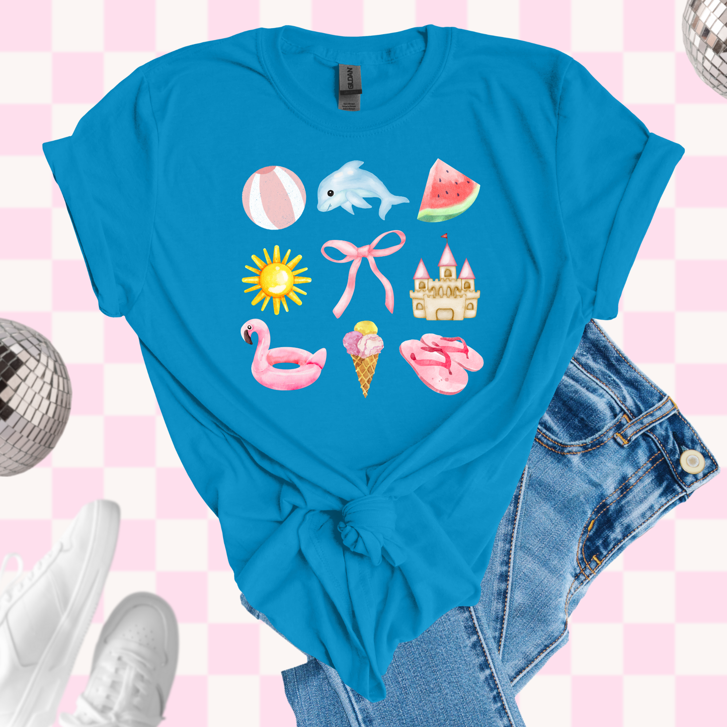 Beachy summer tshirt