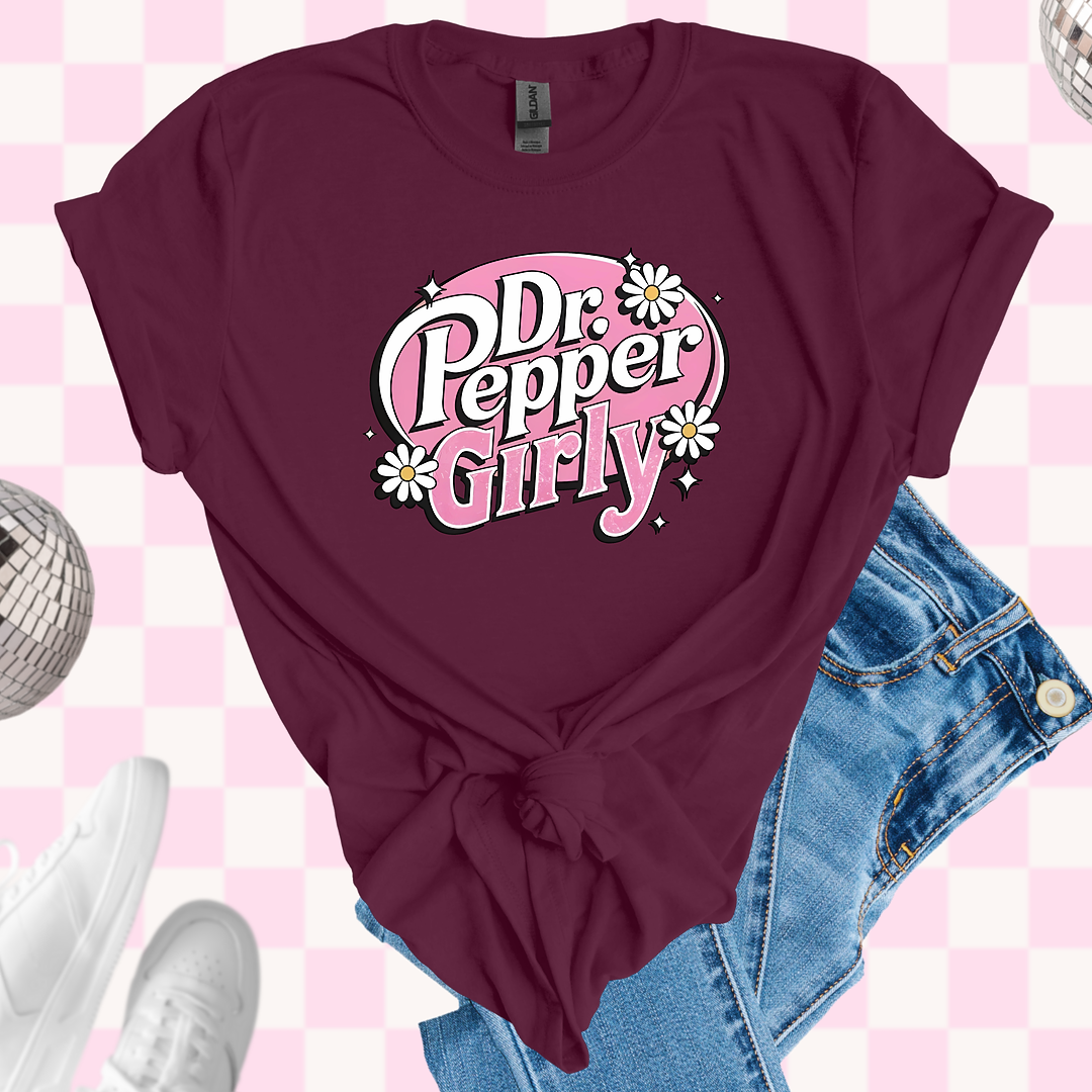 Dr Pepper girly tshirt