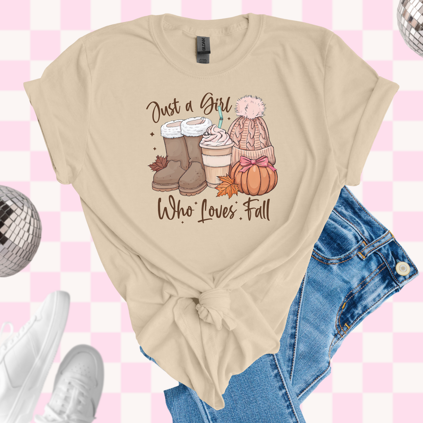 Just a fall girl tshirt