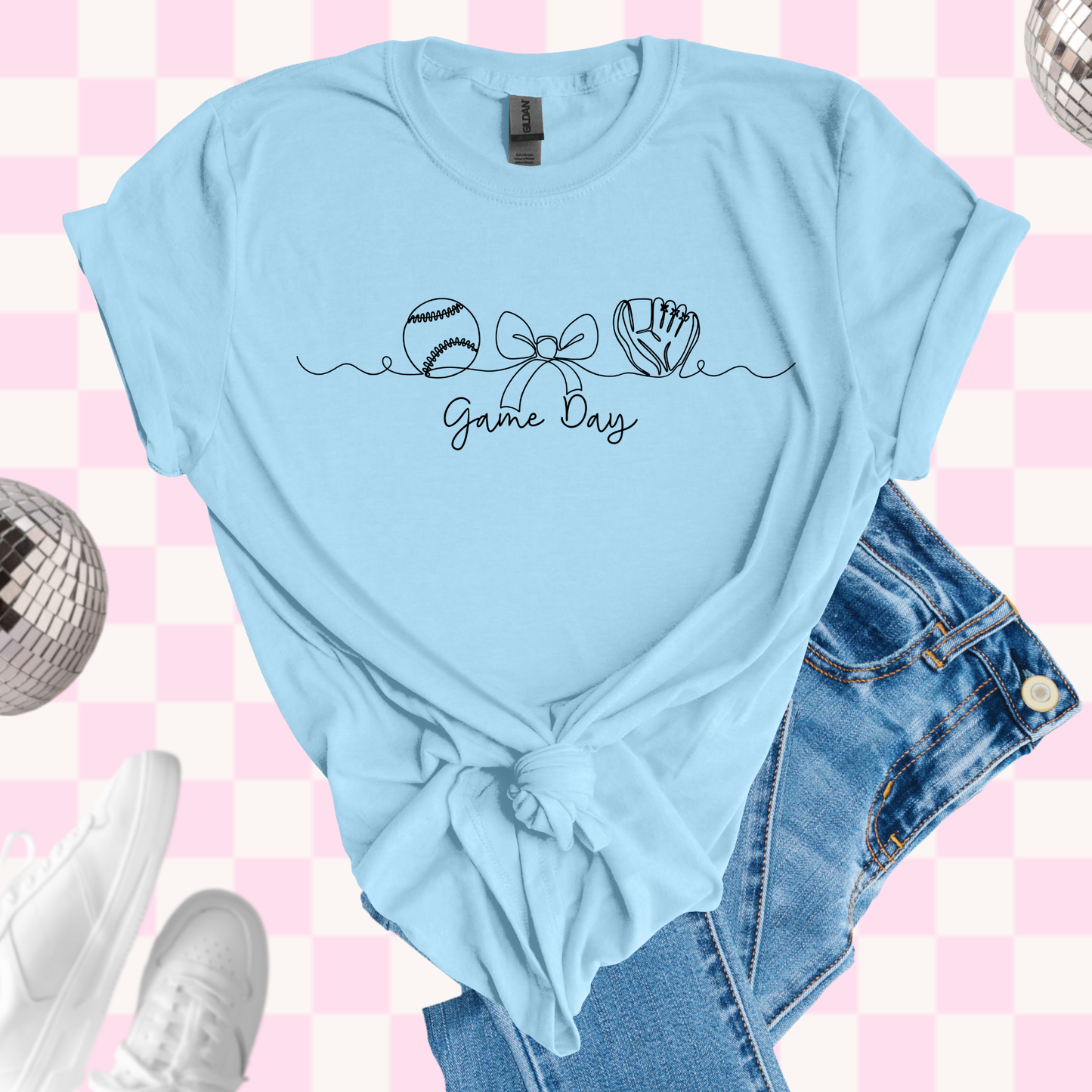 Baseball game day shirt
