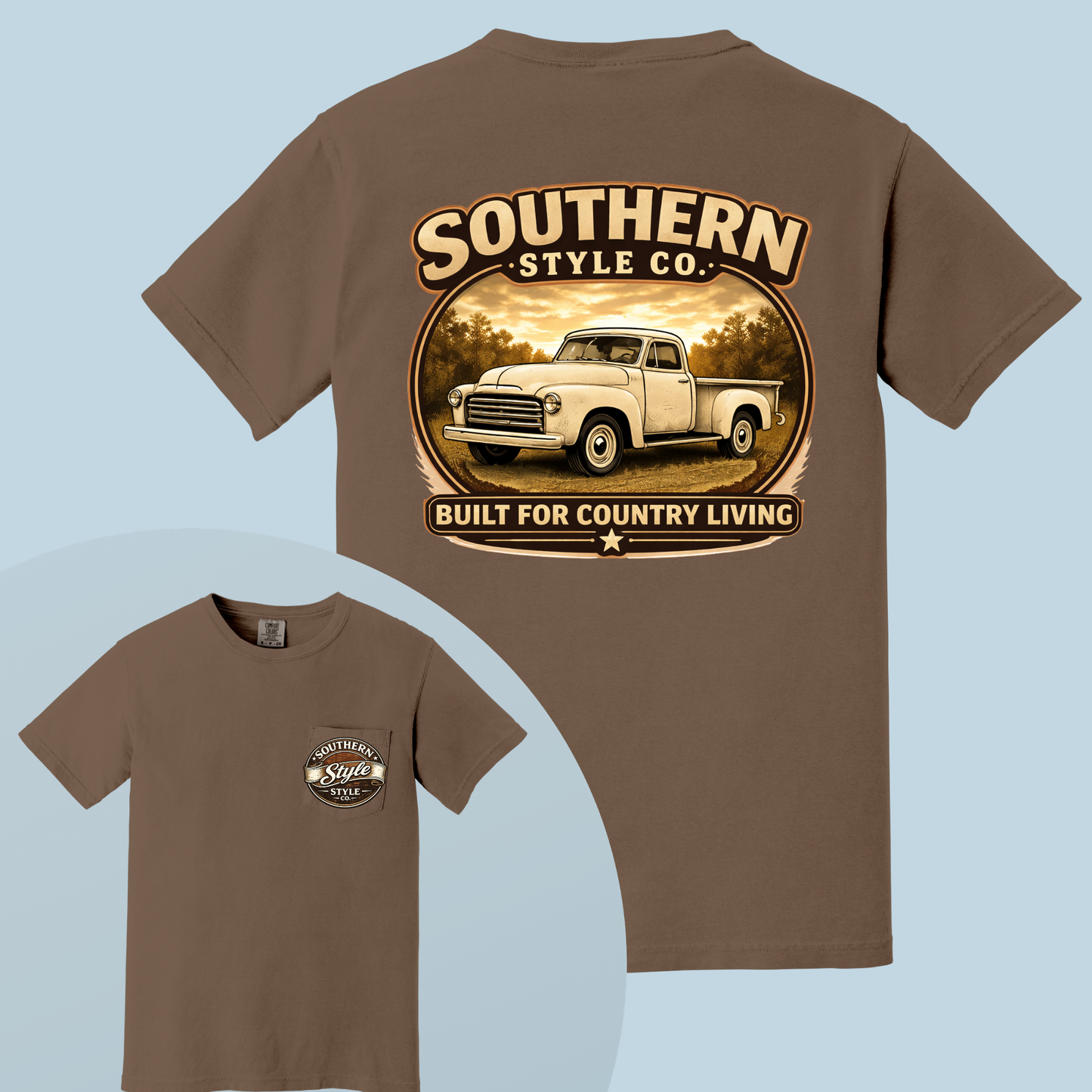 Built for Country Living Comfort Colors® Tee