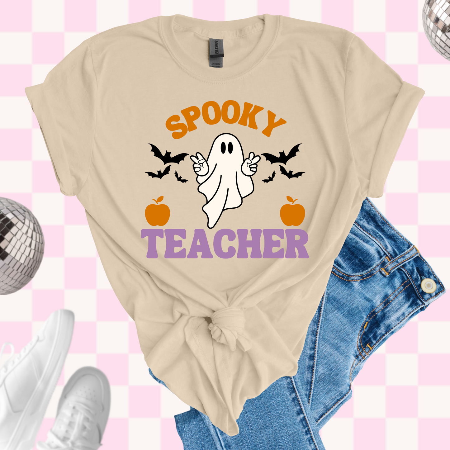 Spooky teacher tshirt