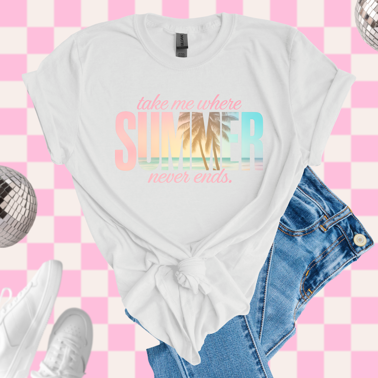 Summer never ends tshirt