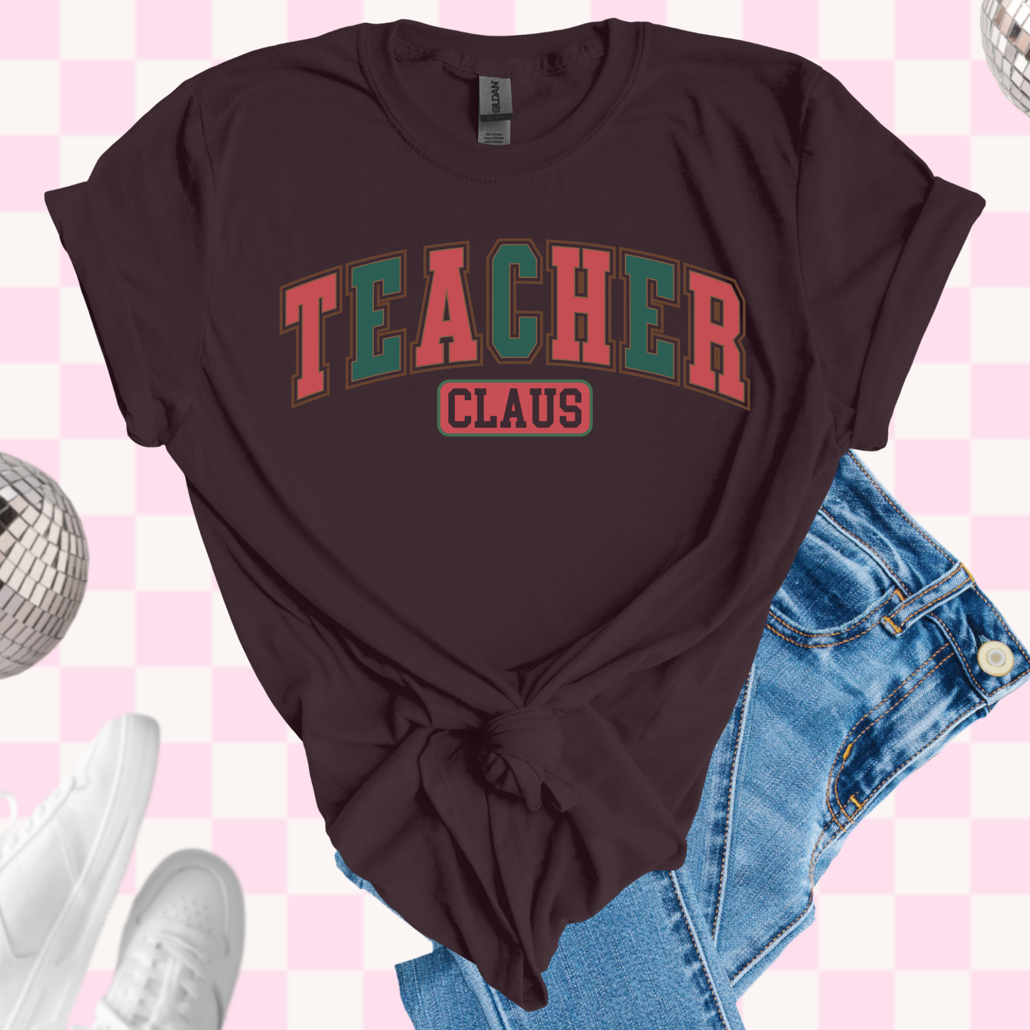 Teacher claus shirt