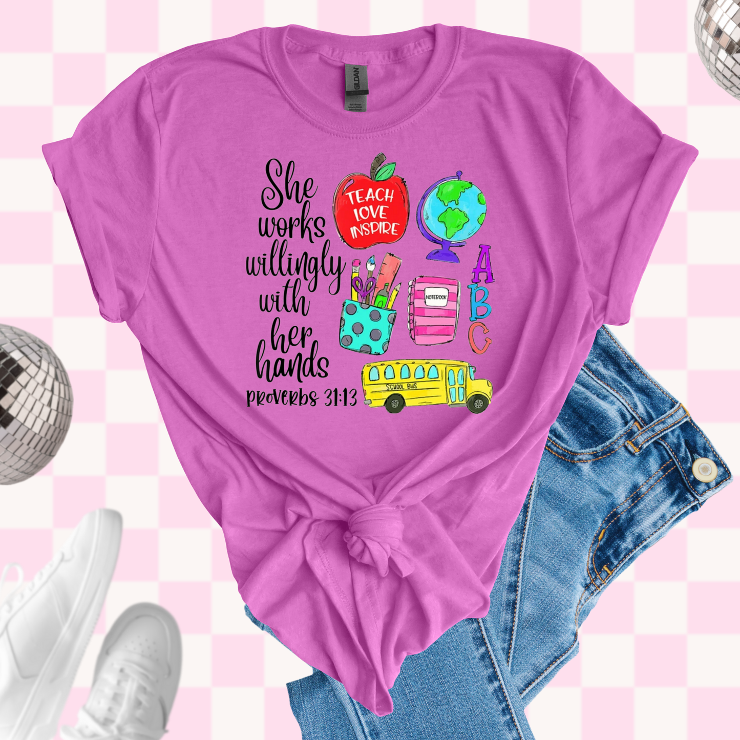 She works willingly tshirt