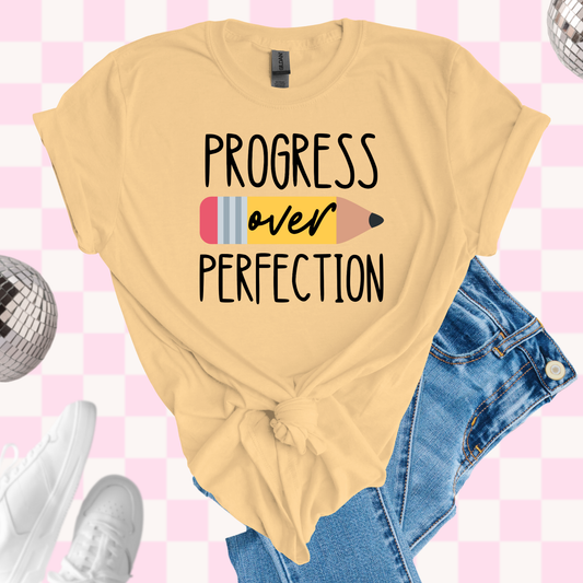 Progress over perfection