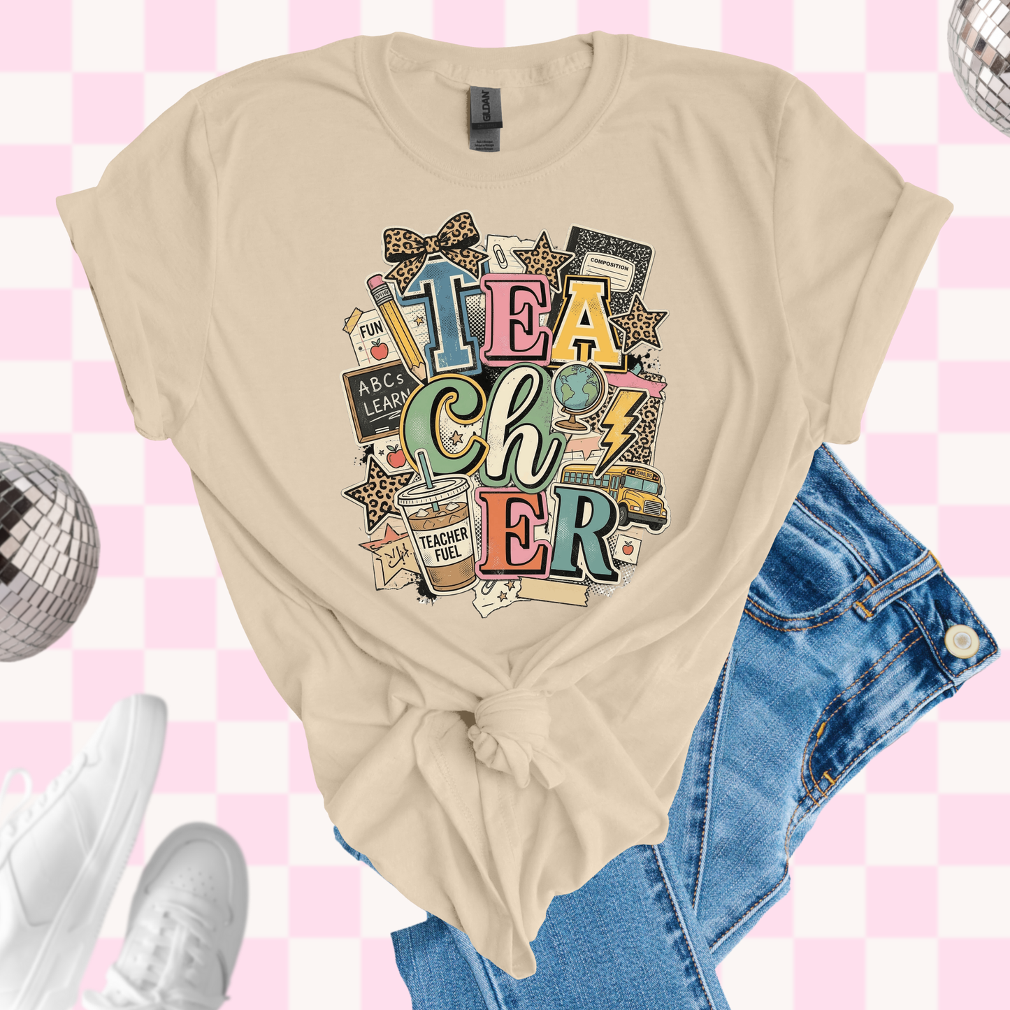 Preppy teacher shirt