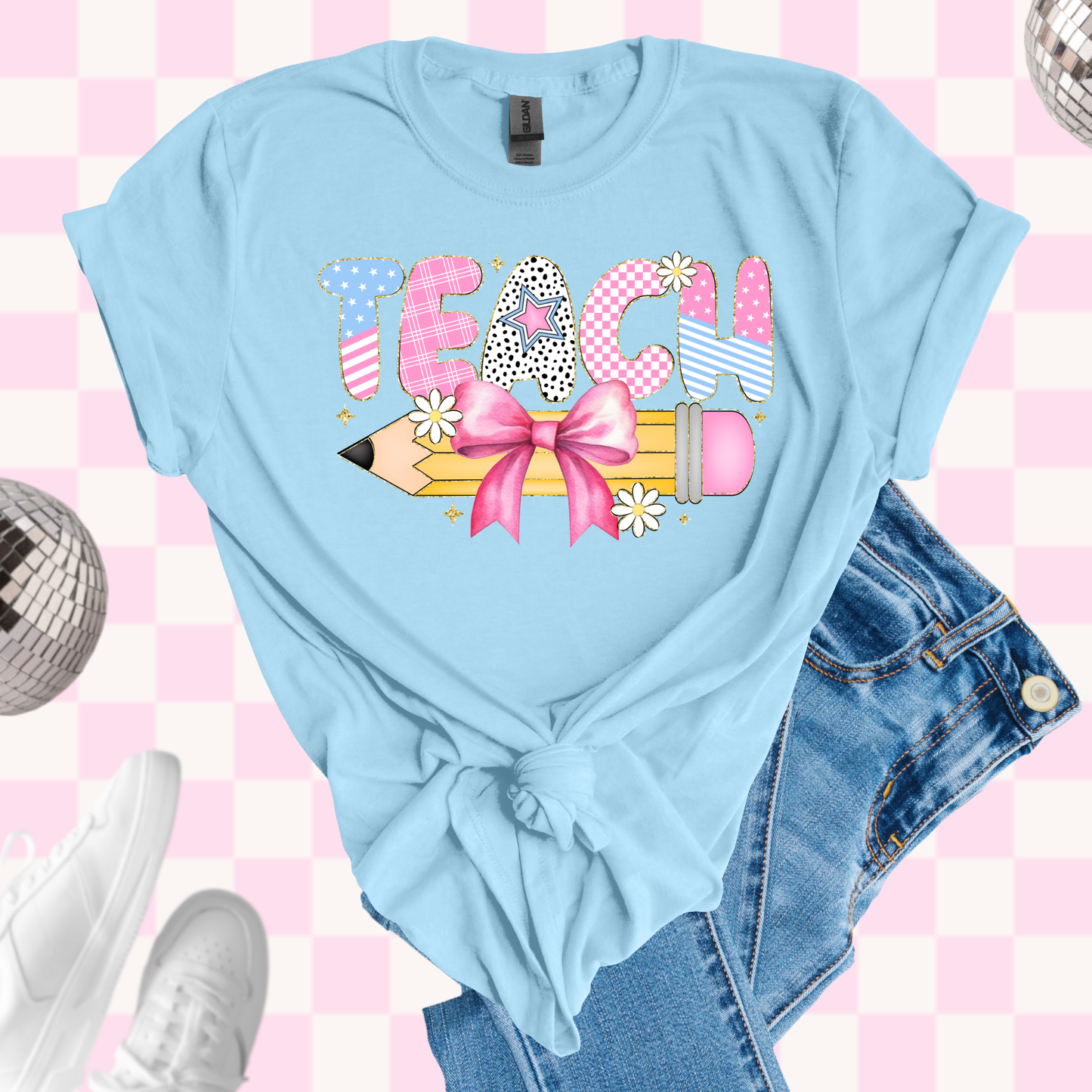 Coquette teacher shirt