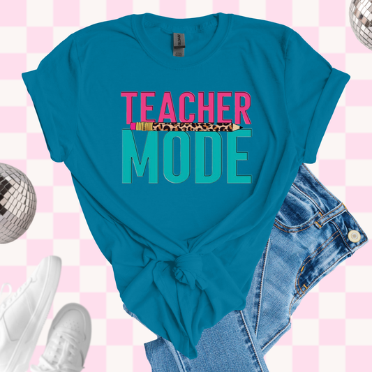 Teacher mode tshirt