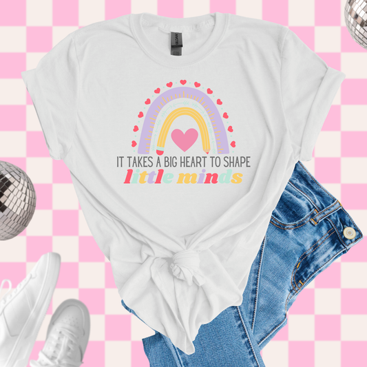 Shape little minds tshirt