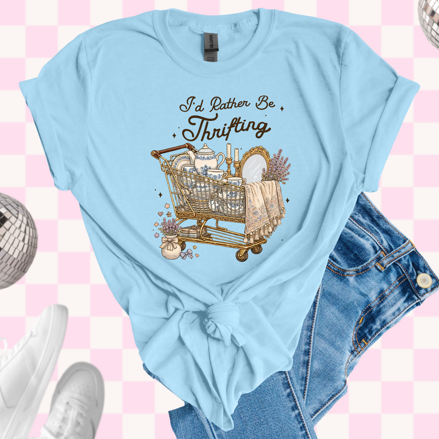 Rather be thrifting shirt