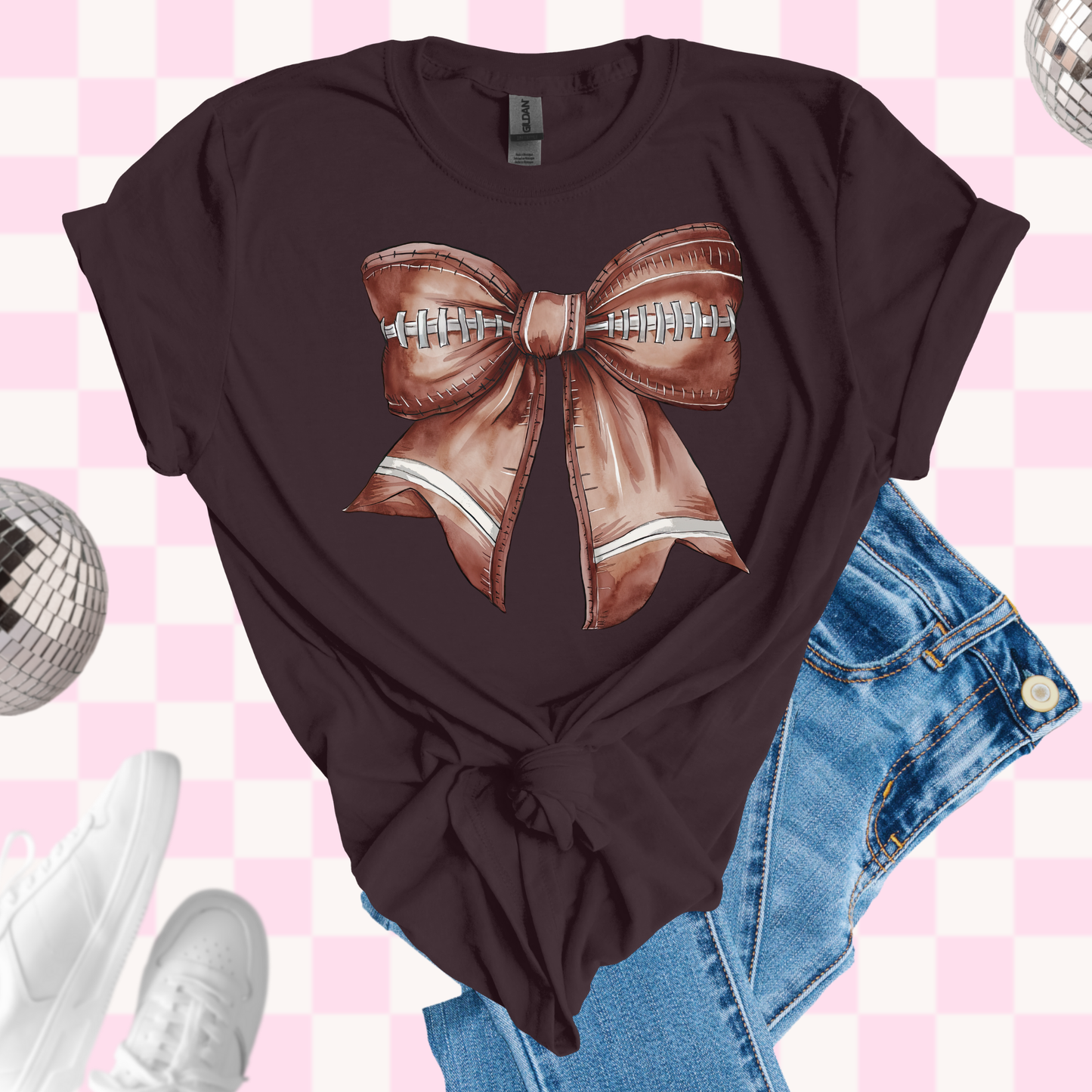 Bow football tshirt